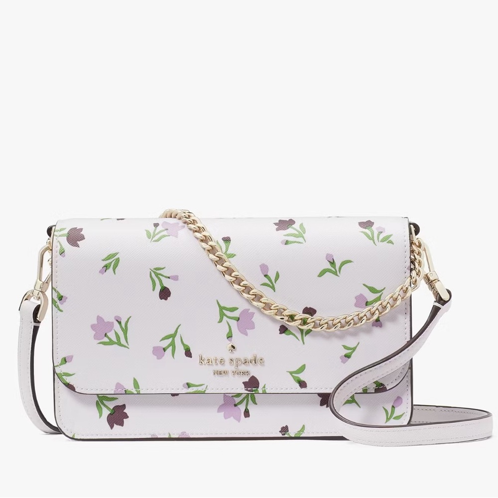 NWT💃Kate Spade Madison Small Flap Crossbody - Picture 6 of 10